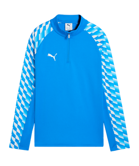 PUMA teamLIGA26 Training 1/4 Zip Top Kids Blau F02 - blau