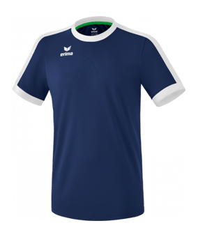 Erima Retro Star Trikot Kids Dunkelblau - blau