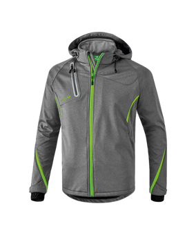 Erima Softshell Jacke Active Wear Function Grau - grau