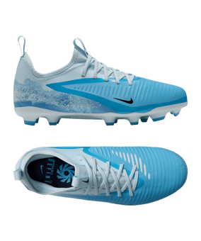 Nike Phantom 6 Low Academy MG Haaland Kids Blau F401 - blau