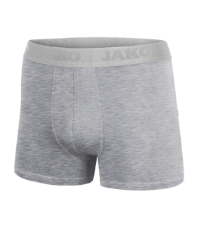 Jako Boxershorts Premium 2er Pack Grau F40 - grau
