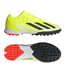 adidas X Crazyfast League TF Solar Energy Kids - gelb