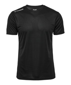 Hummel Run Shirt Schwarz F2001 - schwarz