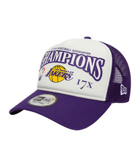 New Era LA Lakers League Trucker Cap Lila - lila