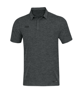 Jako Premium Basics Poloshirt Grau F21 - grau