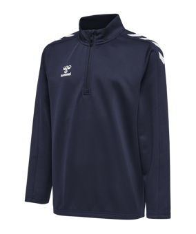 Hummel hmlCORE XK HalfZip Sweatshirt Kids F7026 - blau