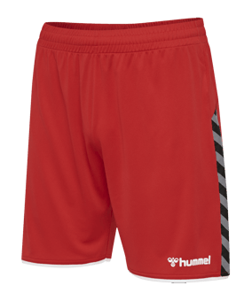 Hummel Authentic Poly Short Kids Rot F3062 - rot