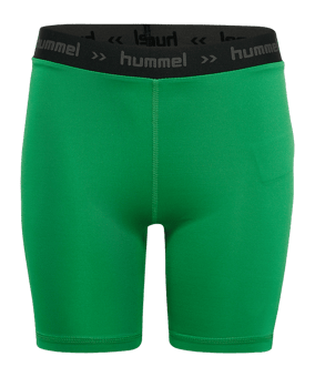 Hummel First Performance Tight Short Kids F6235 - gruen