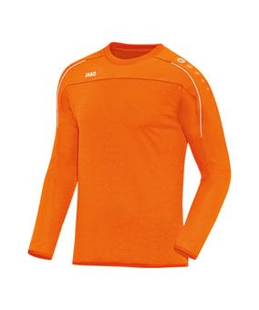 Jako Classico Sweatshirt Orange F19 - orange