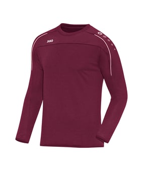 Jako Classico Sweatshirt Dunkelrot F14 - rot