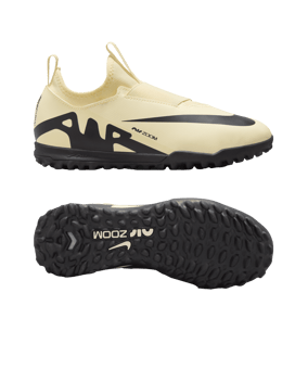 Nike Jr Air Zoom Mercurial Vapor XV Academy TF Kids Beige Schwarz F700 - beige