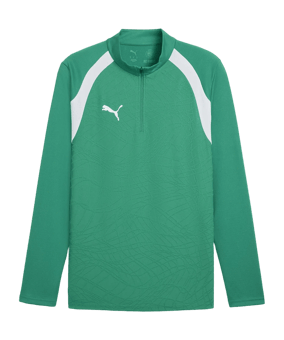 PUMA teamFINAL26 Training 1/4 Zip Top Grün F05 - gruen