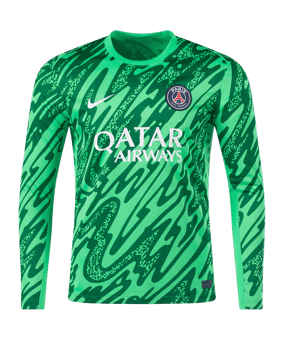 Nike Paris St. Germain Torwarttrikot langarm 2024/2025 Grün F329 - gruen