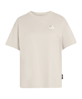 adidas Embroidery Pack Loose Graphic T-Shirt Damen Beige - beige
