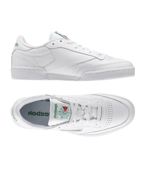 Reebok Club C 85 Sneaker Weiss Grün - weiss