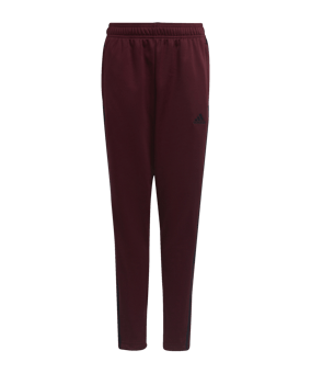 adidas Tiro ST Trainingshose Kids Rot Schwarz - rot