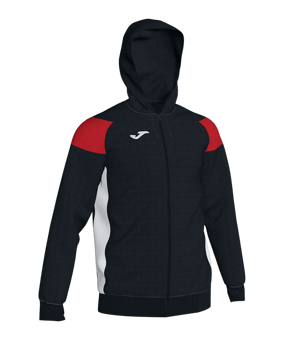 Joma Crew III Kapuzenjacke Schwarz