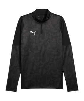 PUMA teamCUP Training 1/4 Zip Sweatshirt Schwarz F03 - schwarz