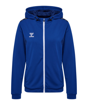 Hummel hmlAUTHENTIC Kapuzenjacke Damen F7045 - blau