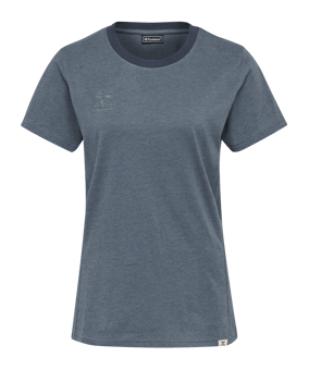 Hummel Move T-Shirt Damen Blau F7050 - blau