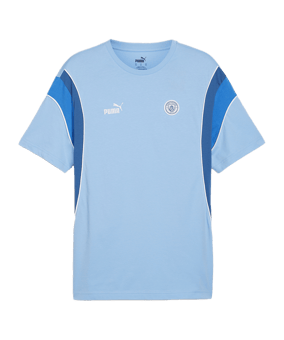 PUMA Manchester City Ftbl T-Shirt Blau F09 - blau