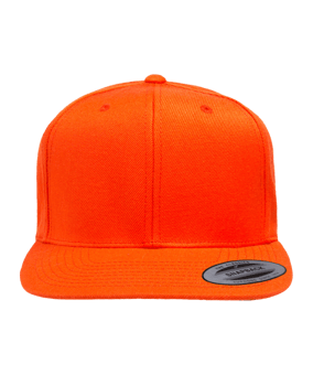 Merch Classic Snapback Cap Orange Green - orange