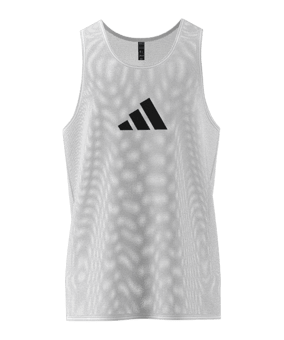 adidas Training BIB Kennzeichnungshemd Weiss - weiss