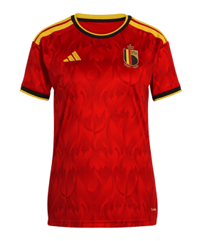adidas Belgien Trikot Home WM 2026 Damen Rot - rot