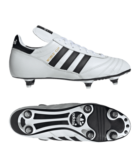 adidas World Cup SG Classics White Weiss Schwarz - weiss