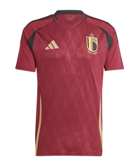 adidas Belgien Trikot Home EM 2024 Rot - rot