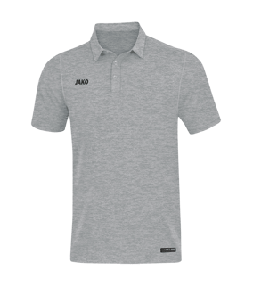 Jako Premium Basics Poloshirt Grau F40 - grau
