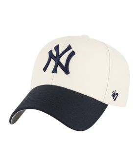 '47 Brand MLB New York Yankees Two Tone ‘47 MVP Cap Weiß - weiss