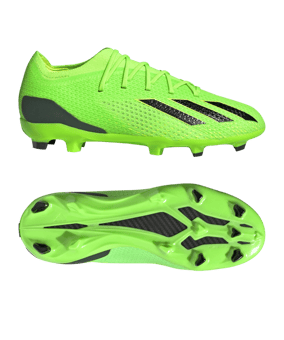adidas X Speedportal.1 FG Game Data Kids Grün Schwarz - gruen