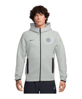 Nike Inter Mailand Tech Fleece Hoody Grau F092 - grau
