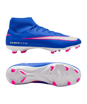 Nike Air Zoom Mercurial Superfly X Academy FG/MG Attack Blau F446 - blau