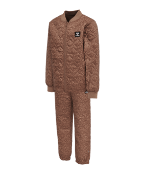 Hummel hmlSOBI Thermo Freizeitanzug Kids F6113 - braun