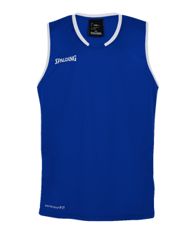 Spalding Move Tank Top Blau Weiss F03 - blau