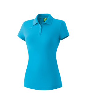 Erima Teamsport Poloshirt Damen Hellblau - blau