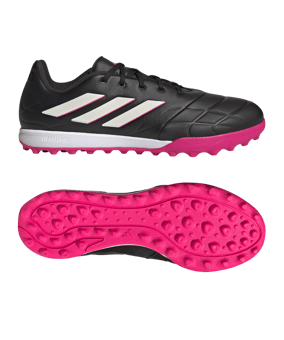 adidas COPA Pure.3 TF Own Your Football Schwarz Weiss Pink - schwarz