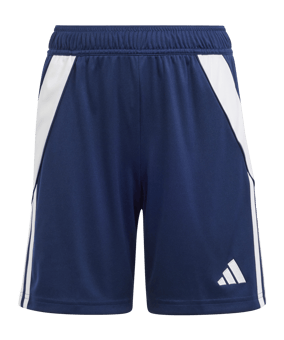 adidas Tiro 24 Short Kids Blau Weiss - blau