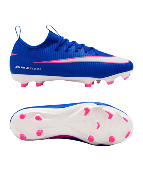 Nike Jr Air Zoom Mercurial Vapor XVI Academy FG/MG Attack Kids Blau F446 - blau