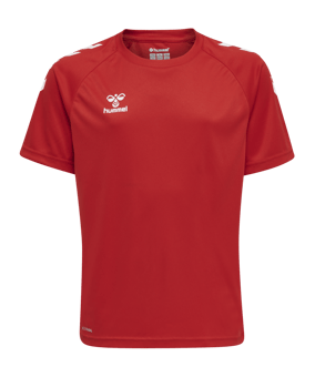 Hummel hmlCORE XK Poly T-Shirt Kids Rot F3062 - rot