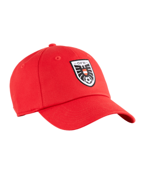 PUMA ÖFB Österreich Essential Cap Rot F03 - rot