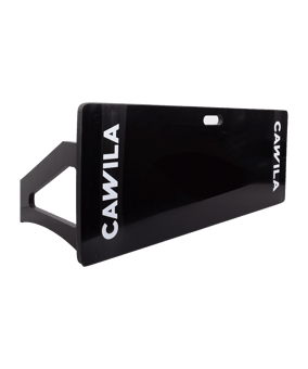 Cawila ACADEMY Prallwand 100x40cm Schwarz - schwarz