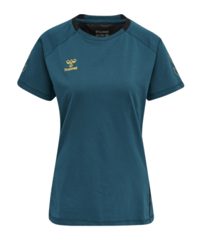 Hummel hmlCIMA XK T-Shirt Damen Blau F7058 - blau