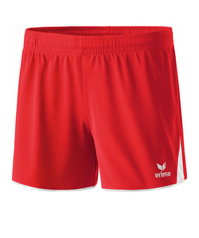 Erima 5-Cubes Short Damen Rot Weiss - rot