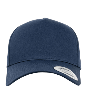 Merch Merch 5 Panel Curved Snapback Cap Weiß - weiss