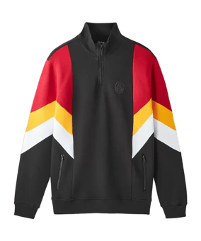 Galatasaray Istanbul Erkek Sweatshirt Schwarz - schwarz