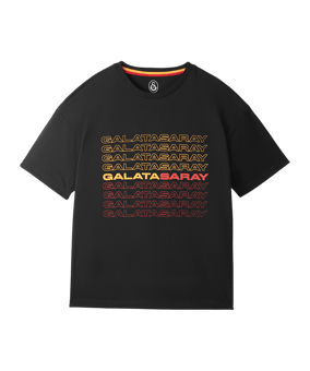 PUMA Galatasaray Istanbul T-Shirt Kids Schwarz F010 - schwarz