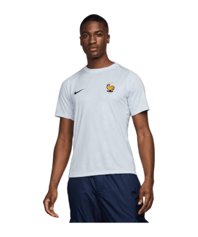 Nike Frankreich Prematch Shirt EM 2024 Blau F415 - blau